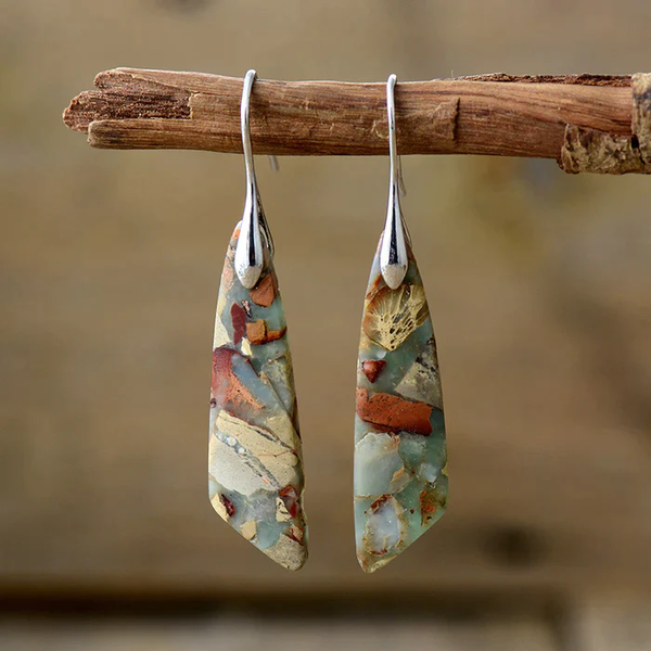 Terra™ - Retro Natural Stone Earrings
