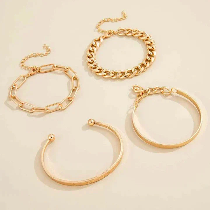 Elan Mercer Bracelet Collection | Gold