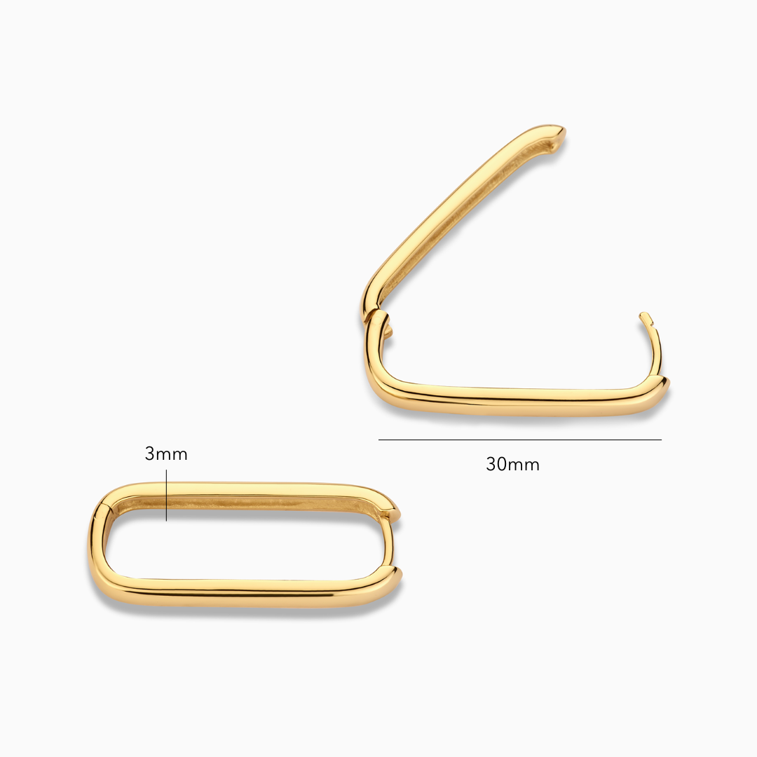 Iconic Gold Hoops™