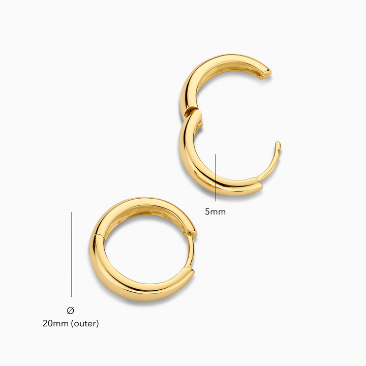 Rue™ - Bold Gold Hoops